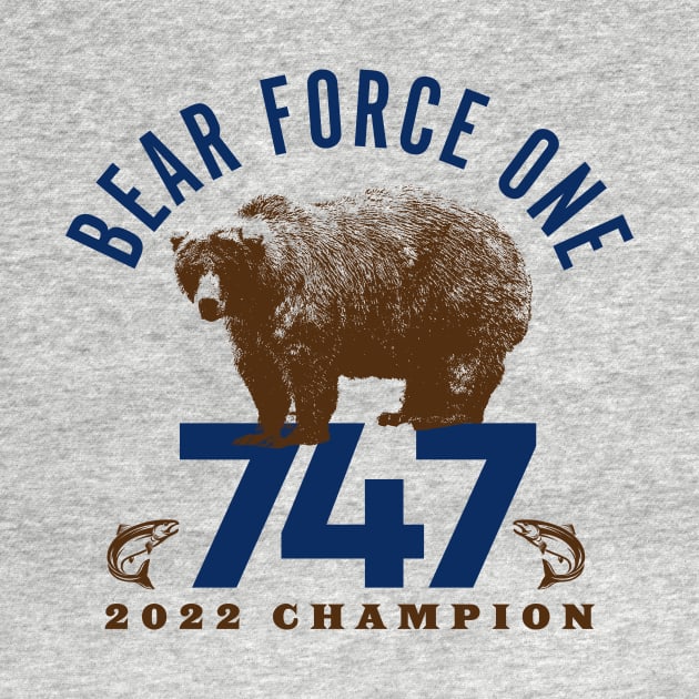 BEAR FORCE ONE by MindsparkCreative